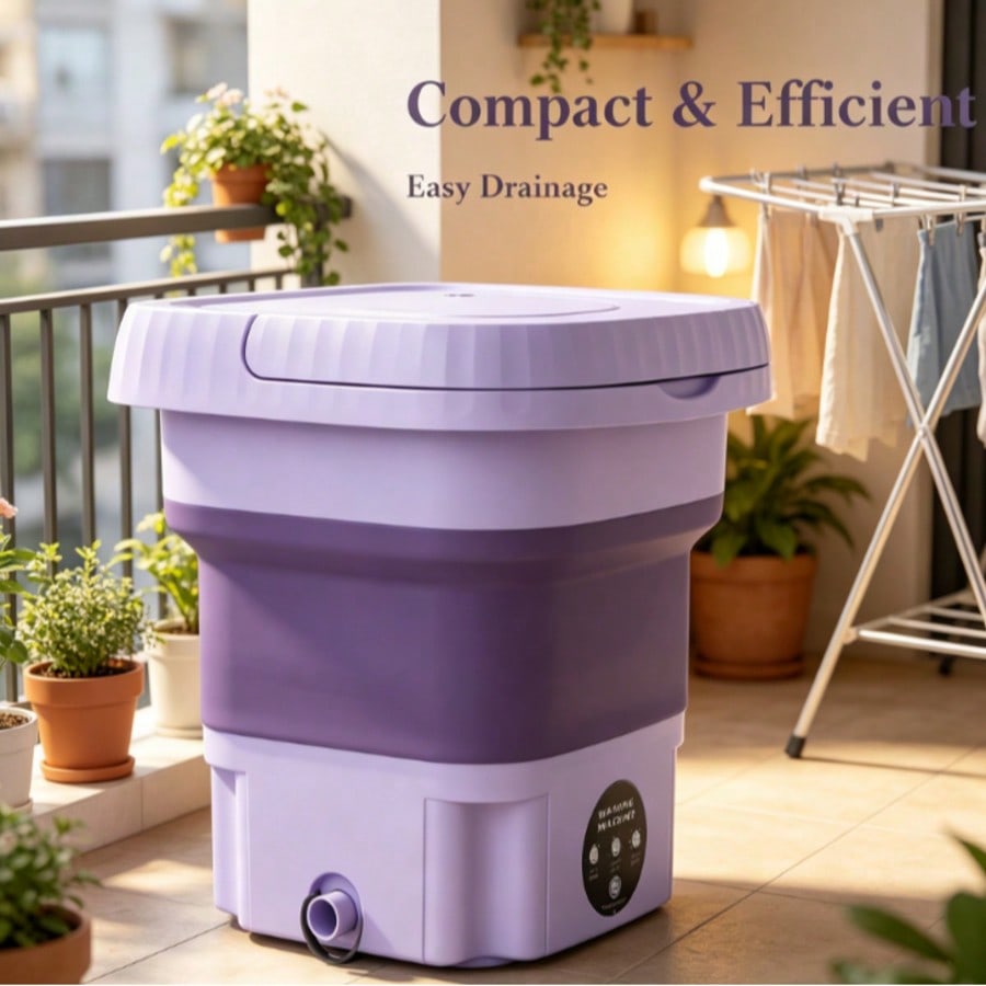 Foldable Mini Washing Machine, – обзор и цена Baby Clothing Washing Machine
