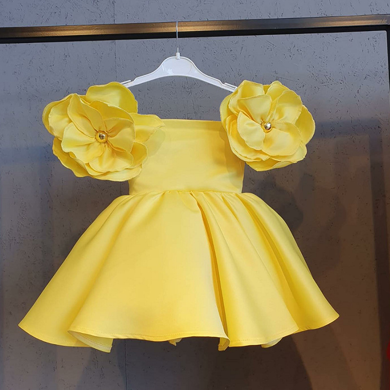 New Fashion Flowers Girls Dres – обзор и цена Baby Xmas Clothing