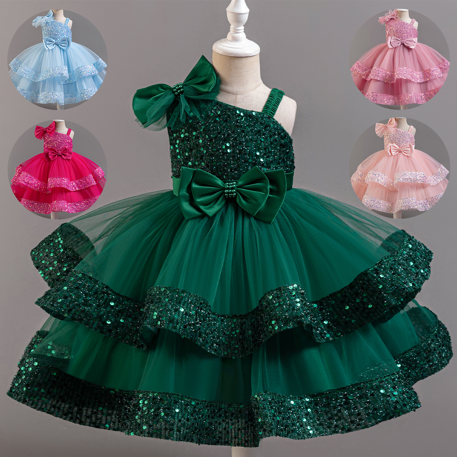 Flower Princess Sequins Baby W – обзор и цена Baby Xmas Clothing