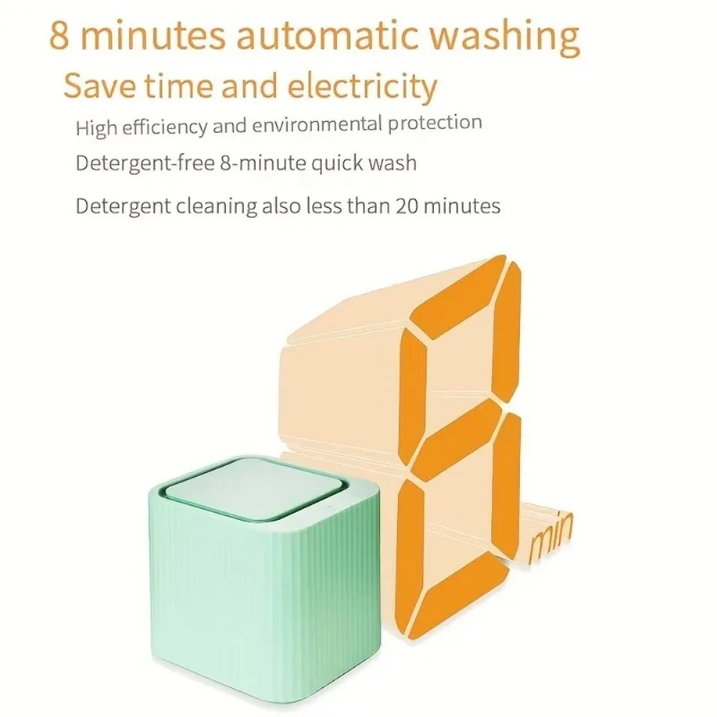 Automatic Mini Washing Machine – обзор и цена Baby Clothing Washing Machine