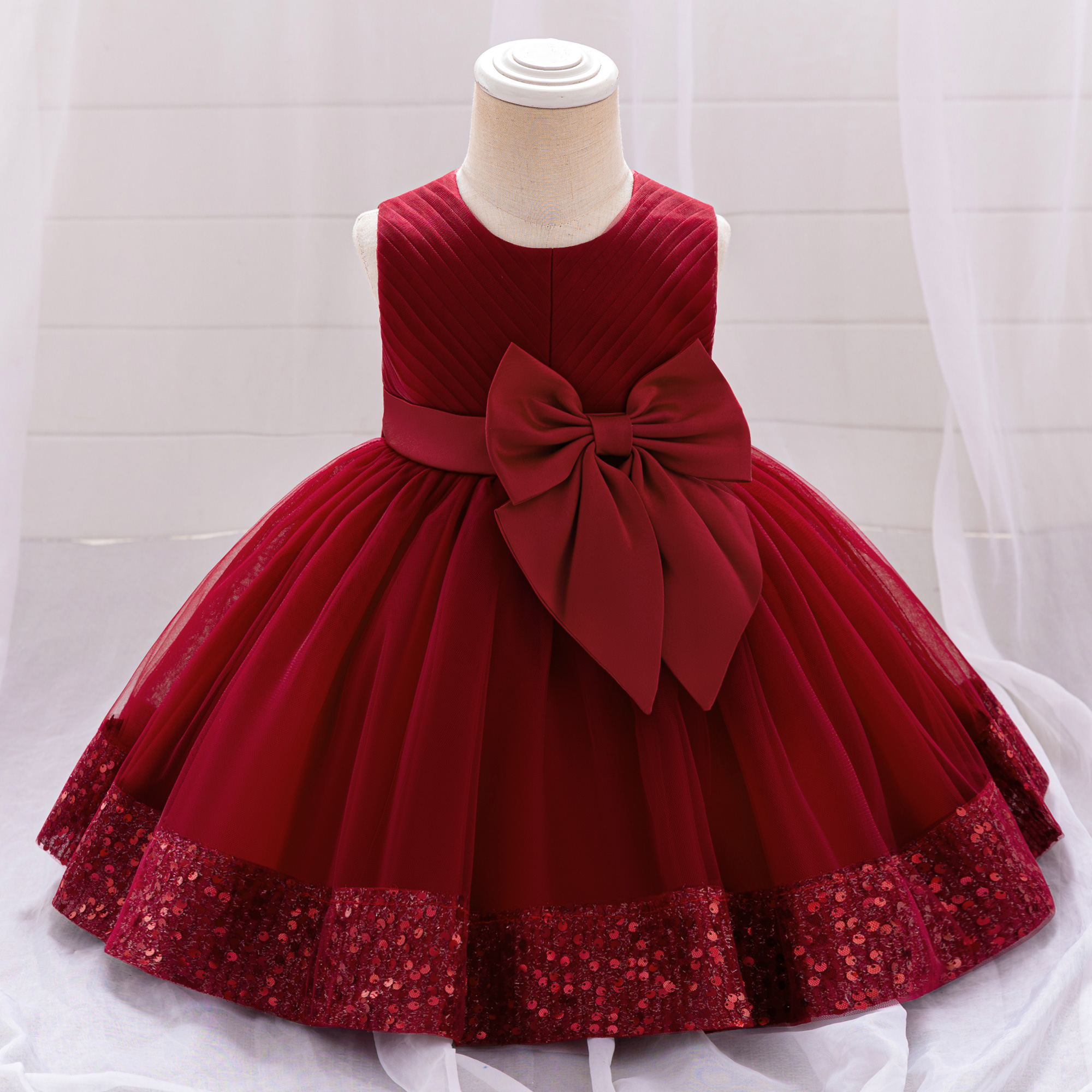 Toddler Big Bow Party Princess – обзор и цена Baby Xmas Clothing