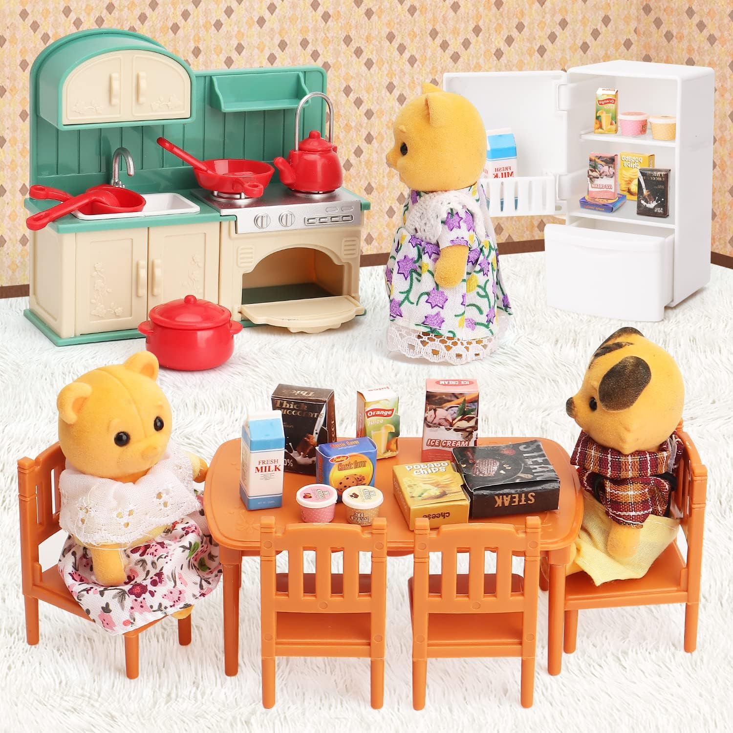 Dollhouse Furniture Set Doll h – обзор и цена Baby Clothing Washing Machine