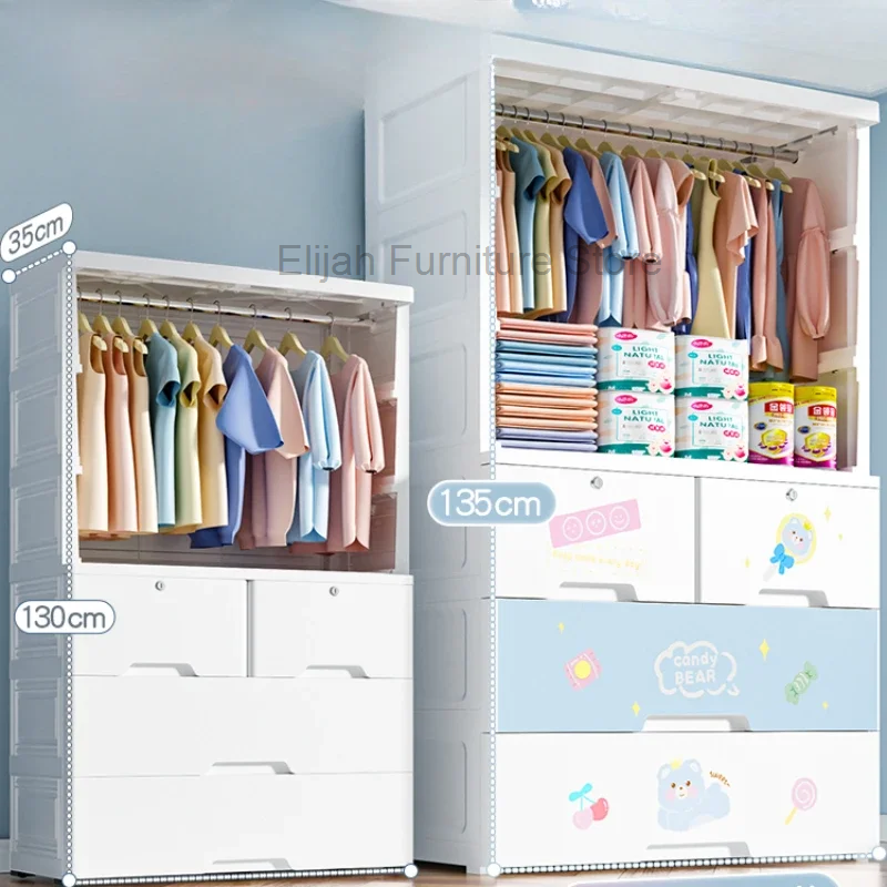 Clothes Rack Children Wardrobe – обзор и цена Baby Clothing Cupboard