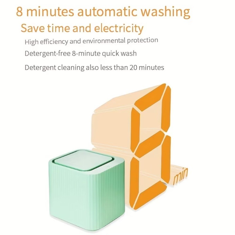 Automatic Mini Washing Machine – обзор и цена Baby Clothing Washing Machine