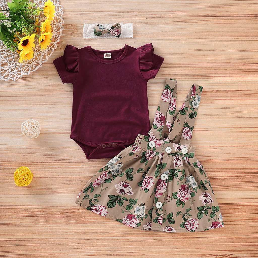 3PCS Newborn Baby Girl Christm – обзор и цена Baby Xmas Clothing