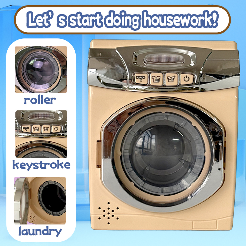 Kids Pretend Washing Machine P – обзор и цена Baby Clothing Washing Machine