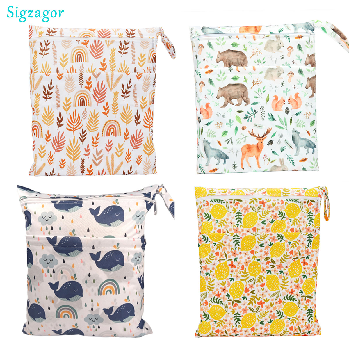 [Sigzagor] Wet Dry Bag With Tw – обзор и цена Baby Clothing Cupboard