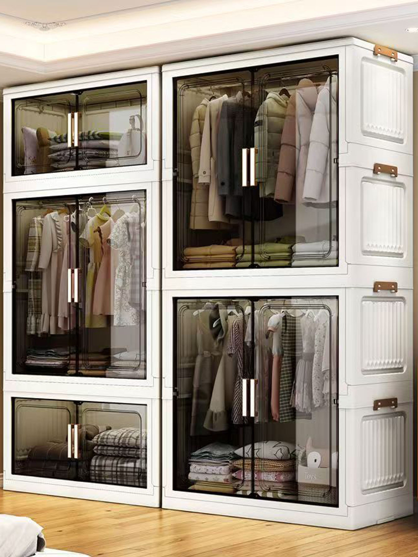 Thickened folding storage cabi – обзор и цена Baby Clothing Cupboard