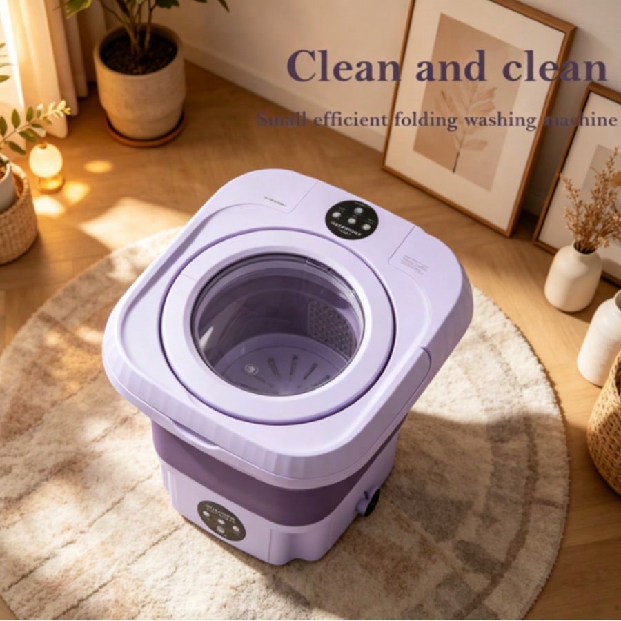 Foldable Mini Washing Machine, – обзор и цена Baby Clothing Washing Machine