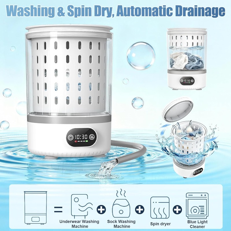 3L Mini Washing Machine,3 In 1 – обзор и цена Baby Clothing Washing Machine