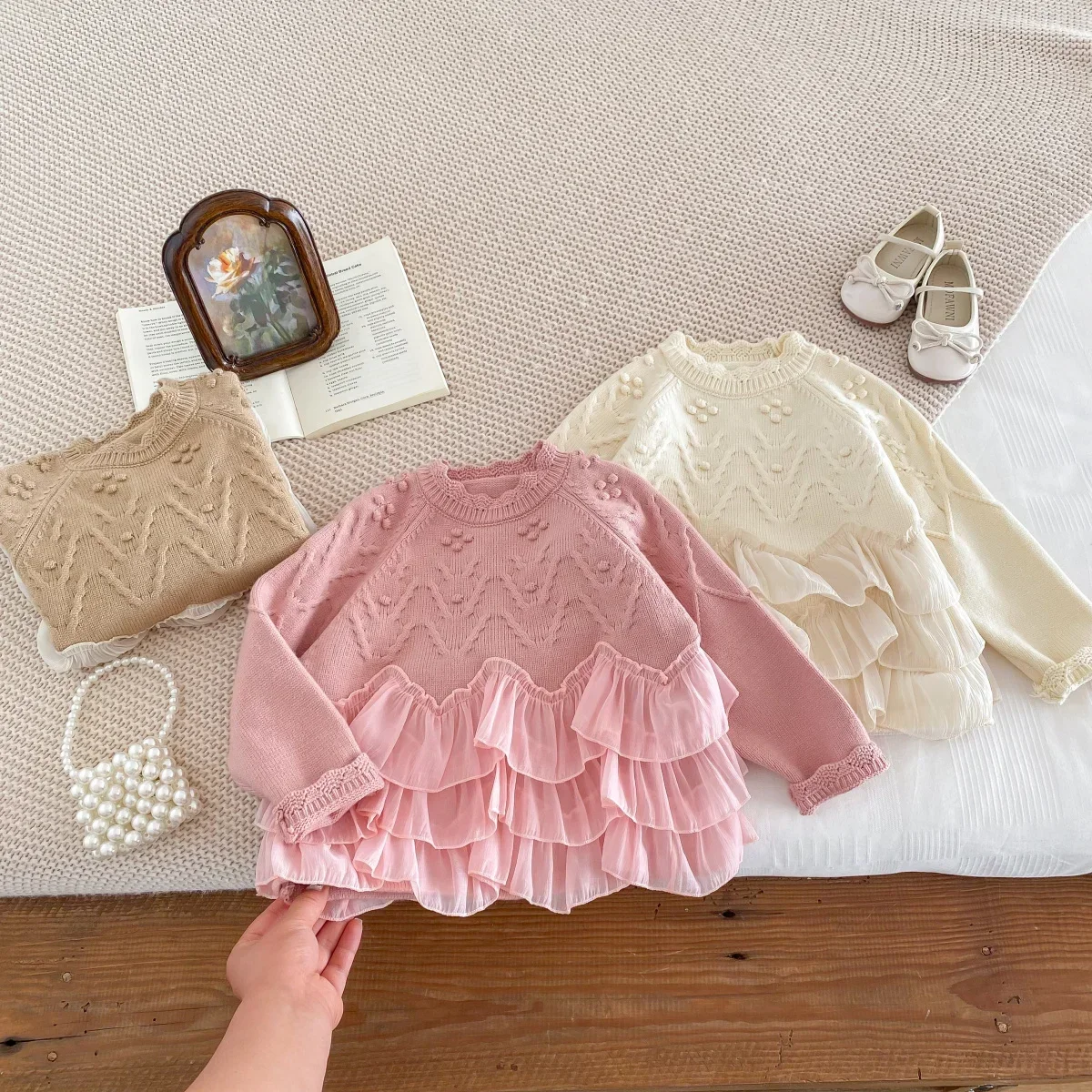 2025 Spring Kids Baby Girls Fa – обзор и цена Baby Clothing In Japan