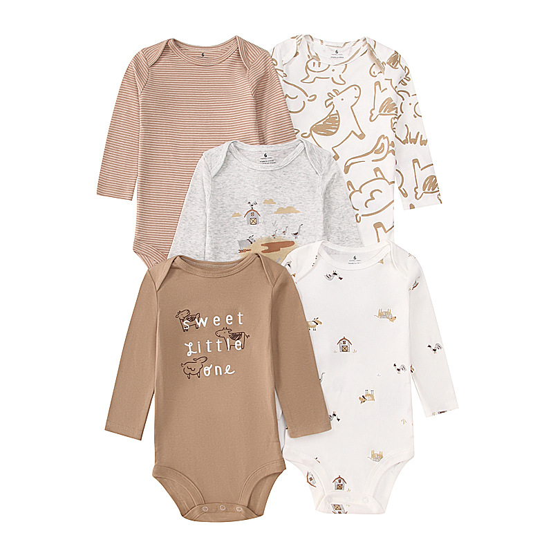 Newborn Baby Bodysuit Cotton 5 – обзор и цена Baby Clothing Next