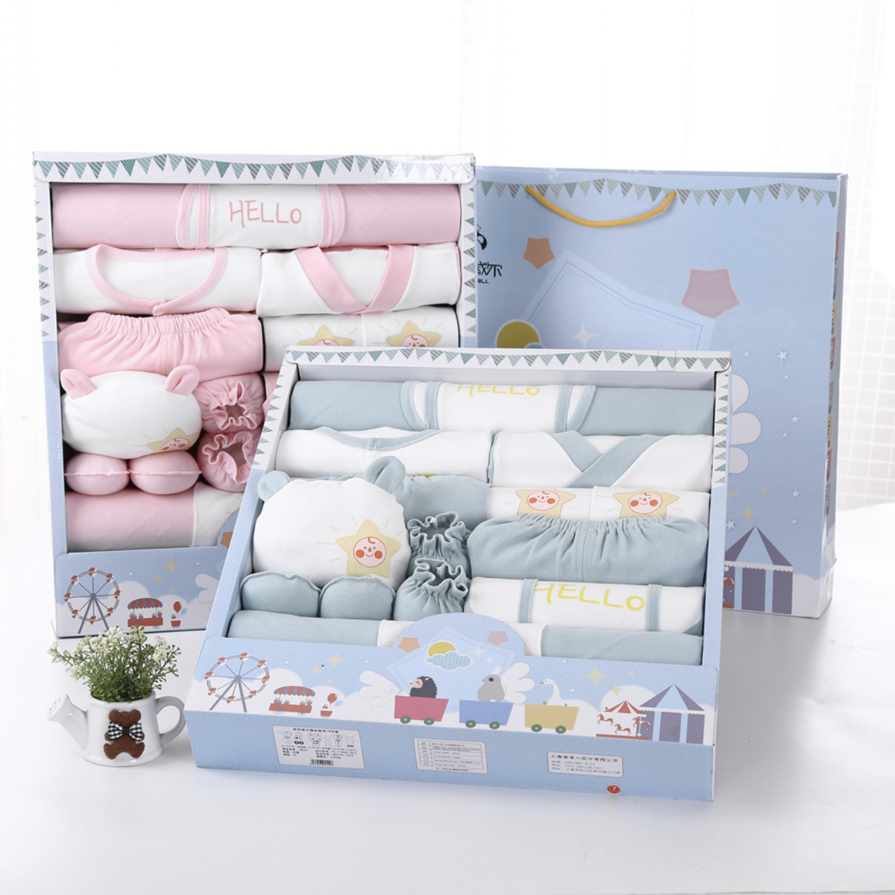 Hot 18 Pcs New Born Baby Suppl – обзор и цена Baby Clothing High Quality