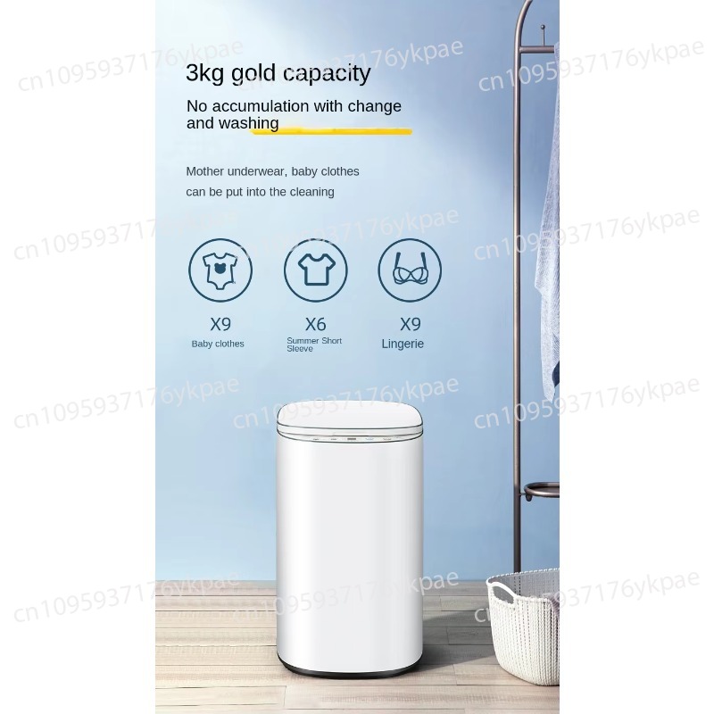 3Kg Fully Automatic Mini Top L – обзор и цена Baby Clothing Washing Machine
