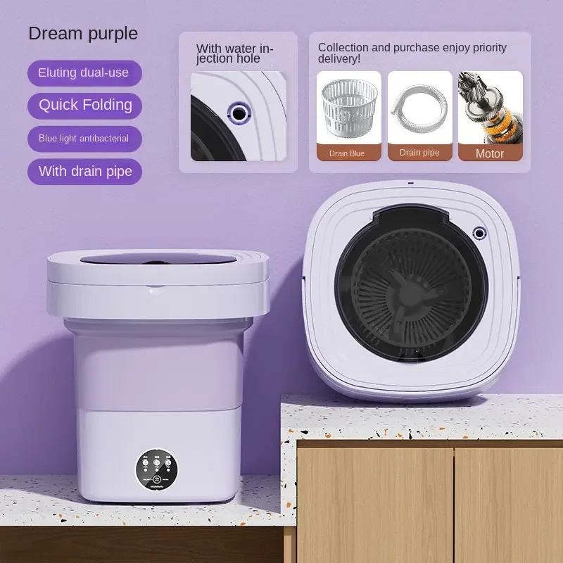 Mini Portable Travel Washing M – обзор и цена Baby Clothing Washing Machine