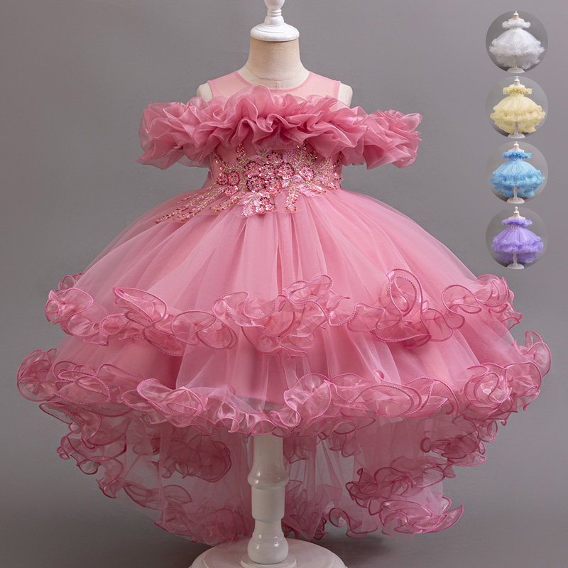 Girl Flower Princess Sequins B – обзор и цена Baby Xmas Clothing