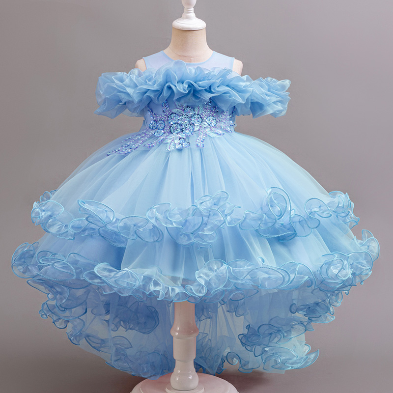 Girl Flower Princess Sequins B – обзор и цена Baby Xmas Clothing