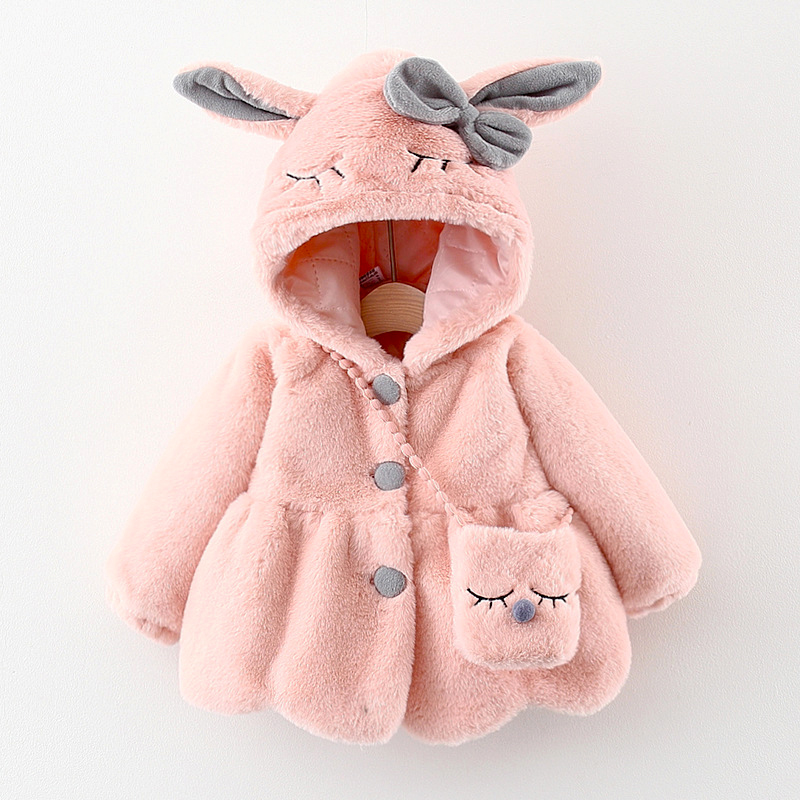 Cute Rabbit Ears Plush Baby Ja – обзор и цена Baby Xmas Clothing