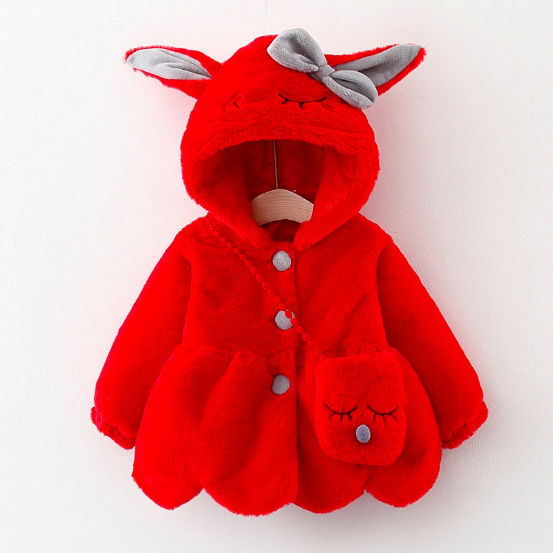Cute Rabbit Ears Plush Baby Ja – обзор и цена Baby Xmas Clothing