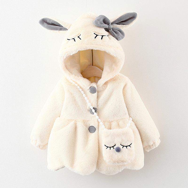 Cute Rabbit Ears Plush Baby Ja – обзор и цена Baby Xmas Clothing