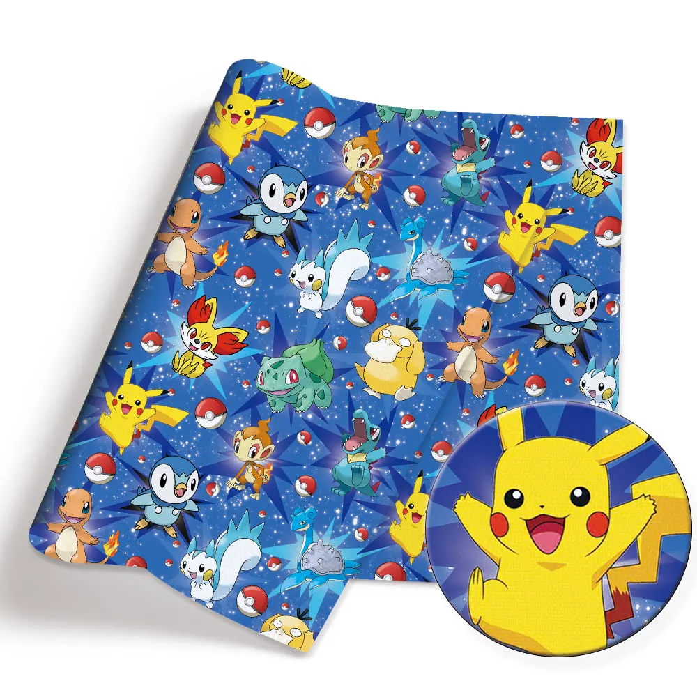 Pokemon Cartoon Fabric140*50cm – обзор и цена Baby Clothing In Japan