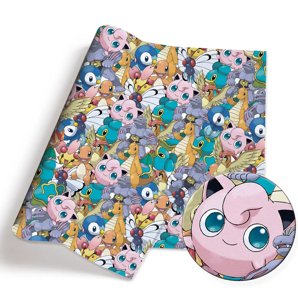 Pokemon Cartoon Fabric140*50cm – обзор и цена Baby Clothing In Japan