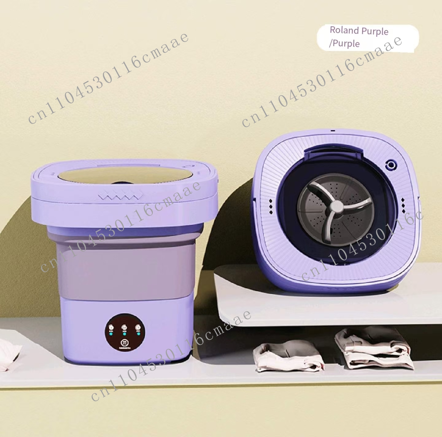 6L 8L Portable Folding Does No – обзор и цена Baby Clothing Washing Machine