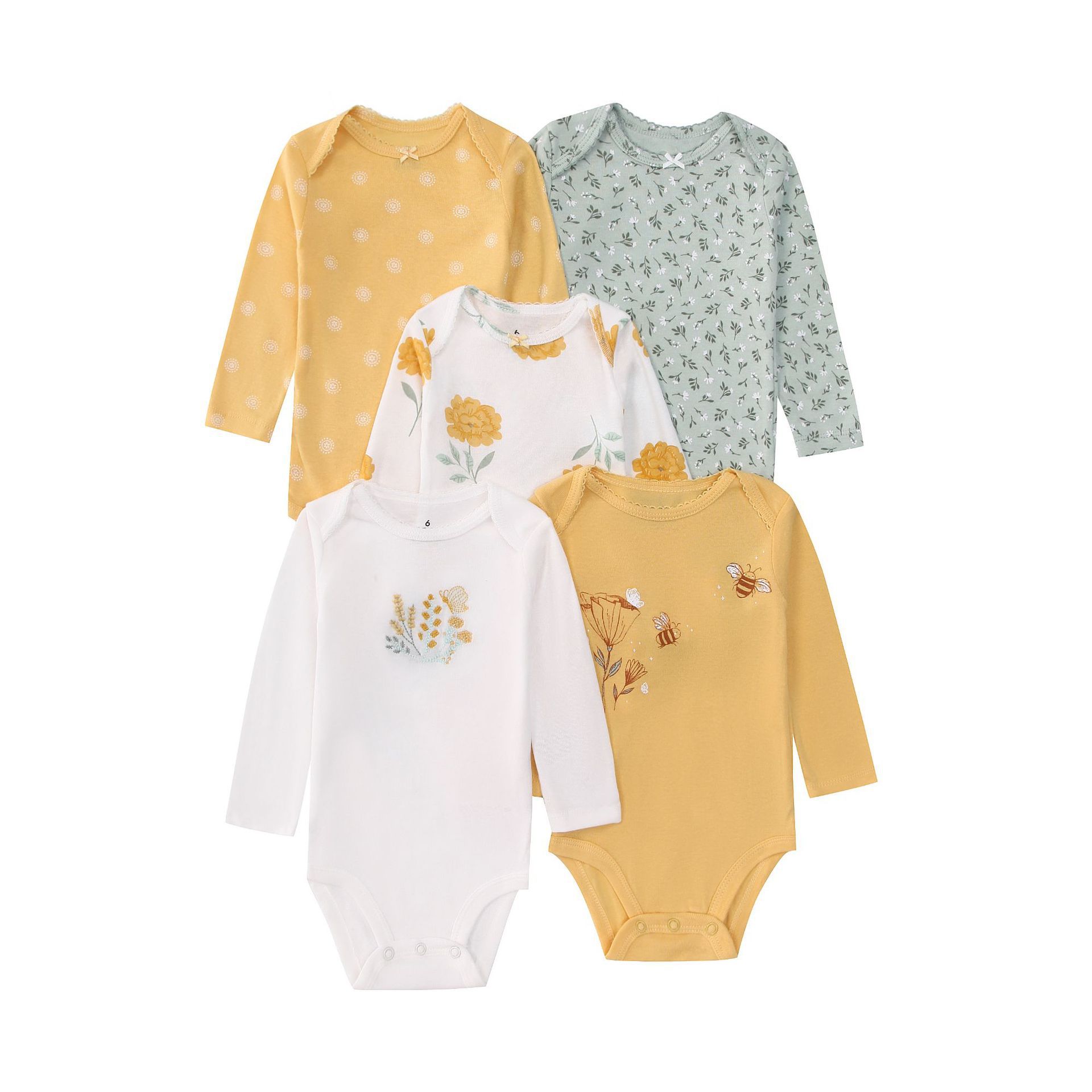 5PCS Newborn Infant Baby Bodys – обзор и цена Baby Clothing Next