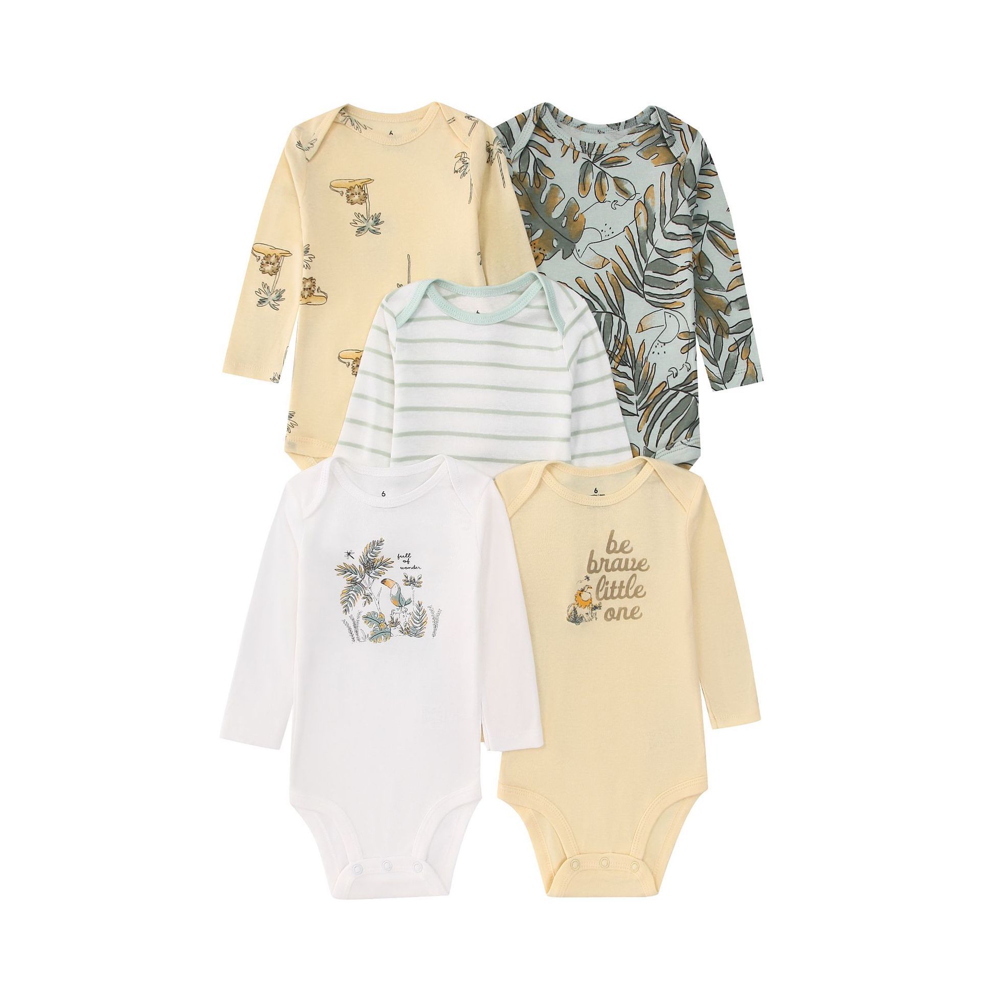 5PCS Newborn Infant Baby Bodys – обзор и цена Baby Clothing Next