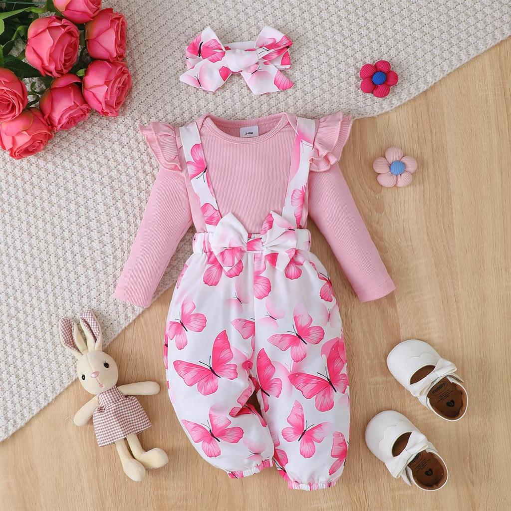 3PCS Clothes Outfits for 1-24M – обзор и цена Baby Xmas Clothing
