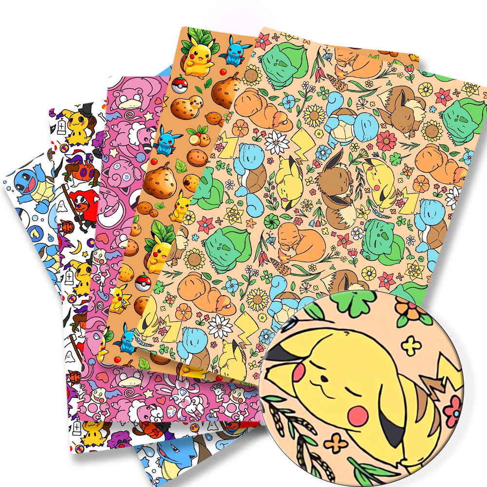 Pokemon Cartoon Fabric140*50cm – обзор и цена Baby Clothing In Japan