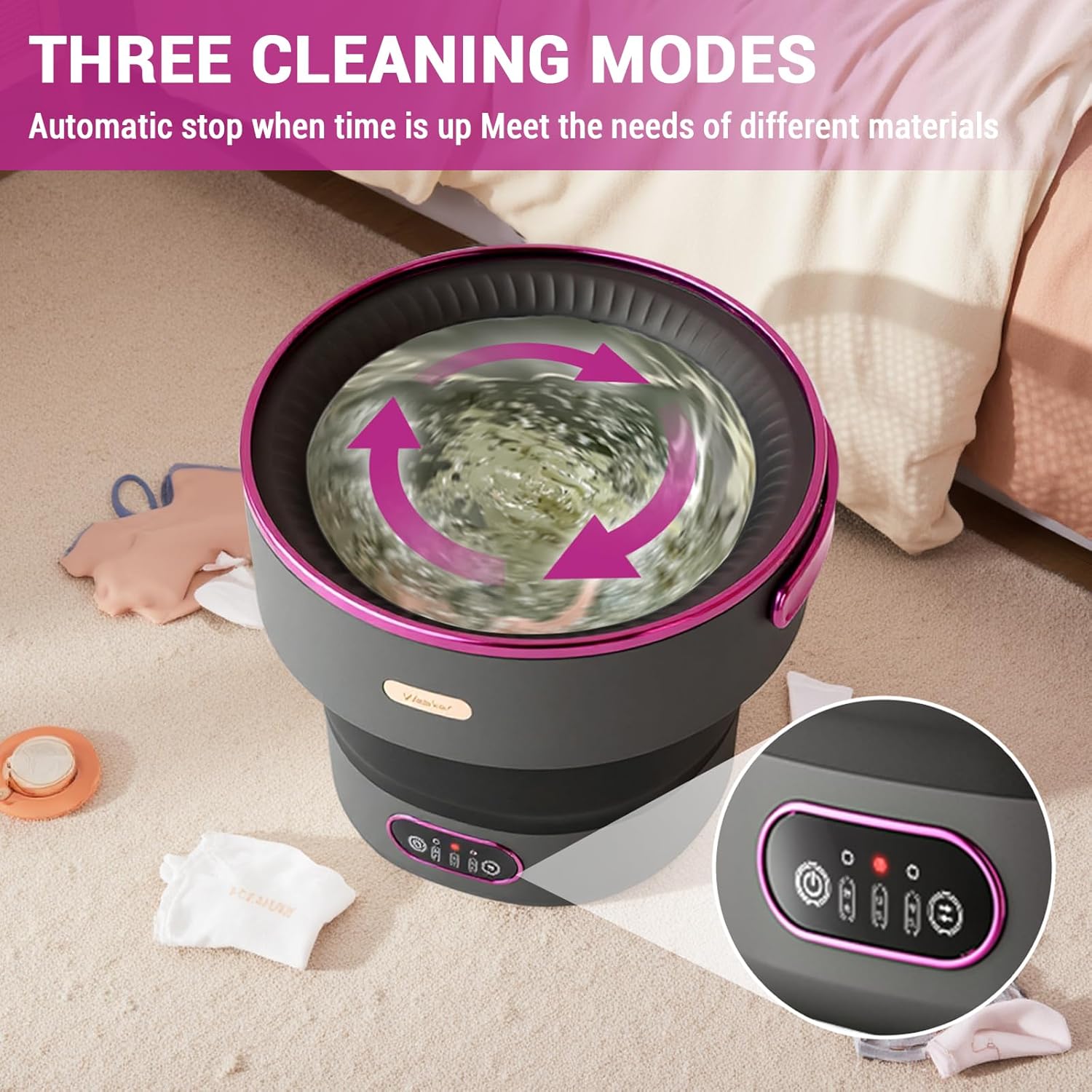 Portable Washing Machine 13L F – обзор и цена Baby Clothing Washing Machine