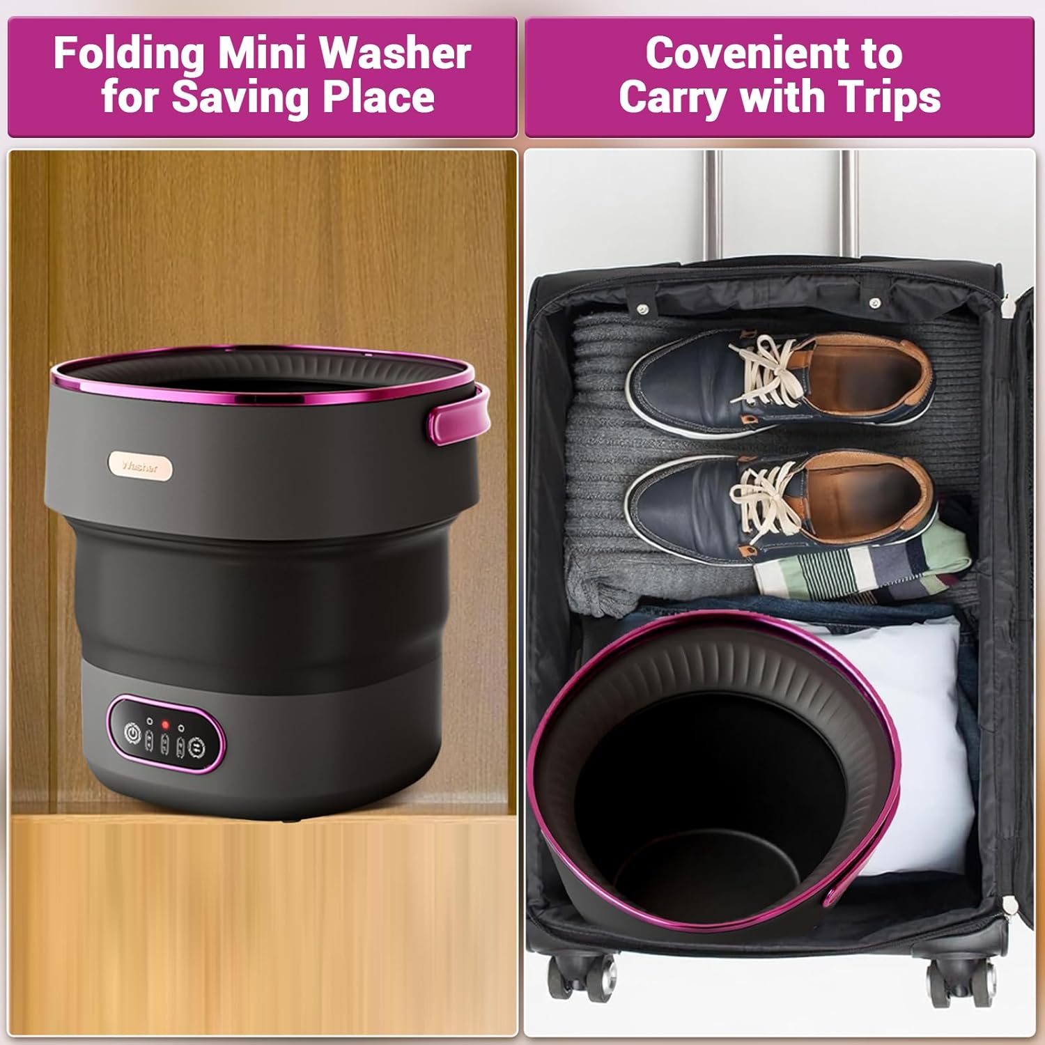 Portable Washing Machine 13L F – обзор и цена Baby Clothing Washing Machine