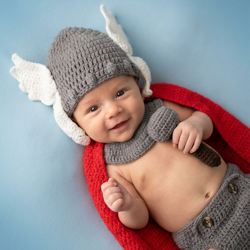 Newborn Photography Props Thor – обзор и цена Baby Clothing Newborn