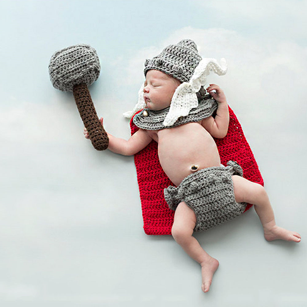 Newborn Photography Props Thor – обзор и цена Baby Clothing Newborn