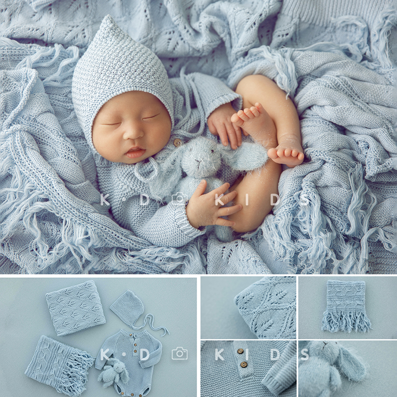 Knitted Baby Photography Cloth – обзор и цена Baby Clothing Newborn