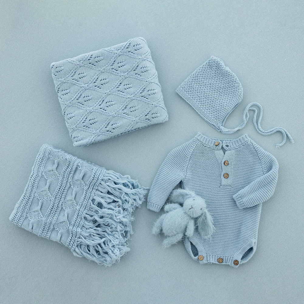 Knitted Baby Photography Cloth – обзор и цена Baby Clothing Newborn